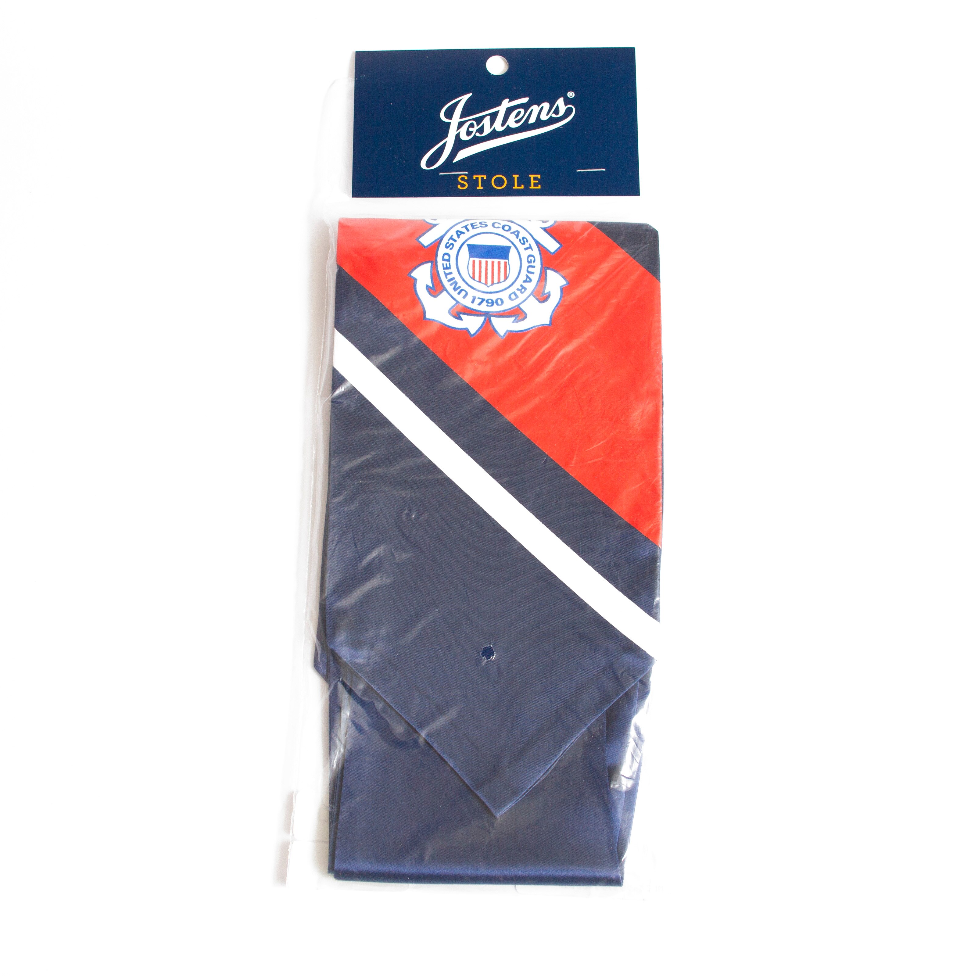 Josten's, Stole of Gratitude, Grad, Stole of Service, Coast Guard, 352075